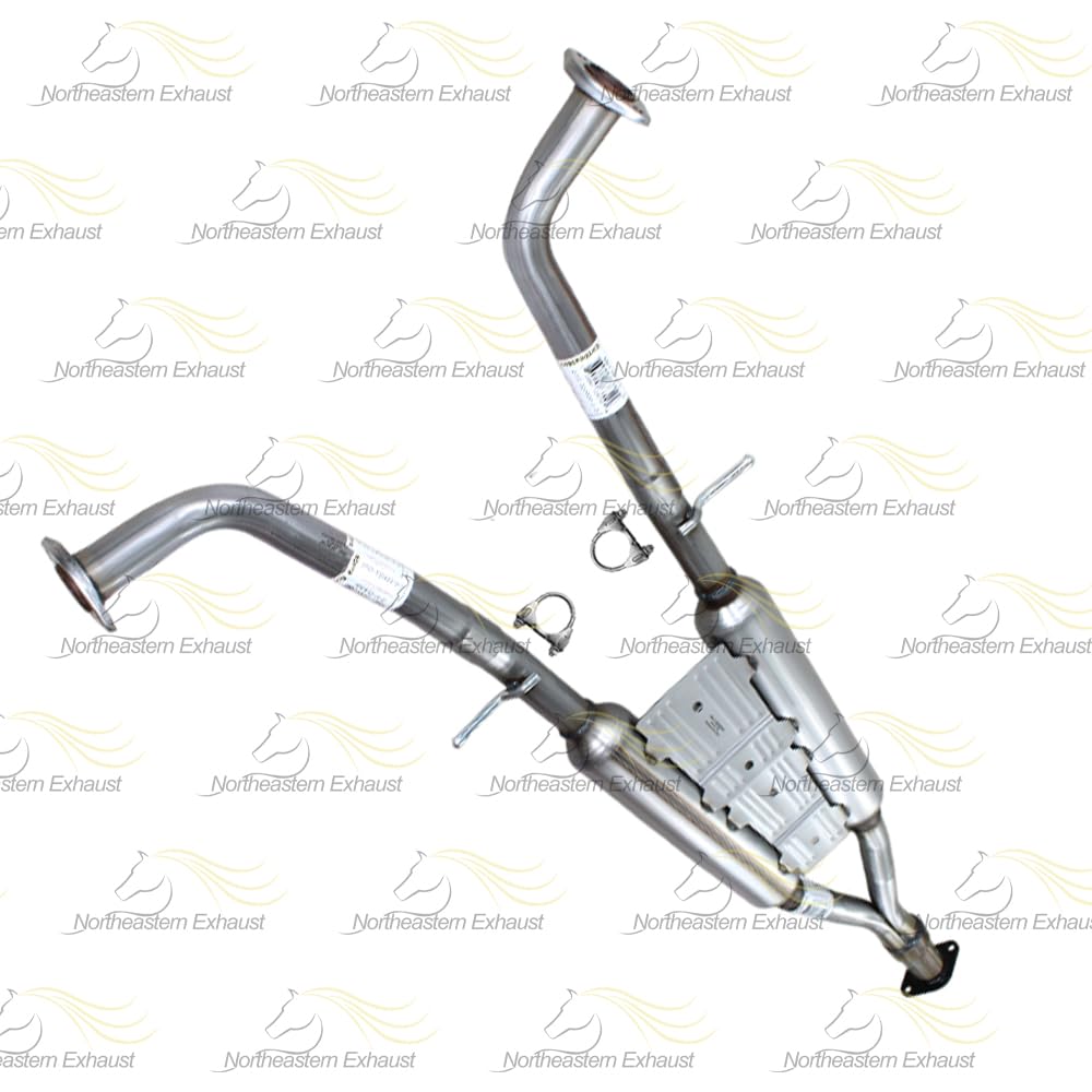 Resonator and Pair of Mufflers for 2011-2013 Infiniti M37 3.7L and M56 5.6L | 2014-2015 Q70 5.6L