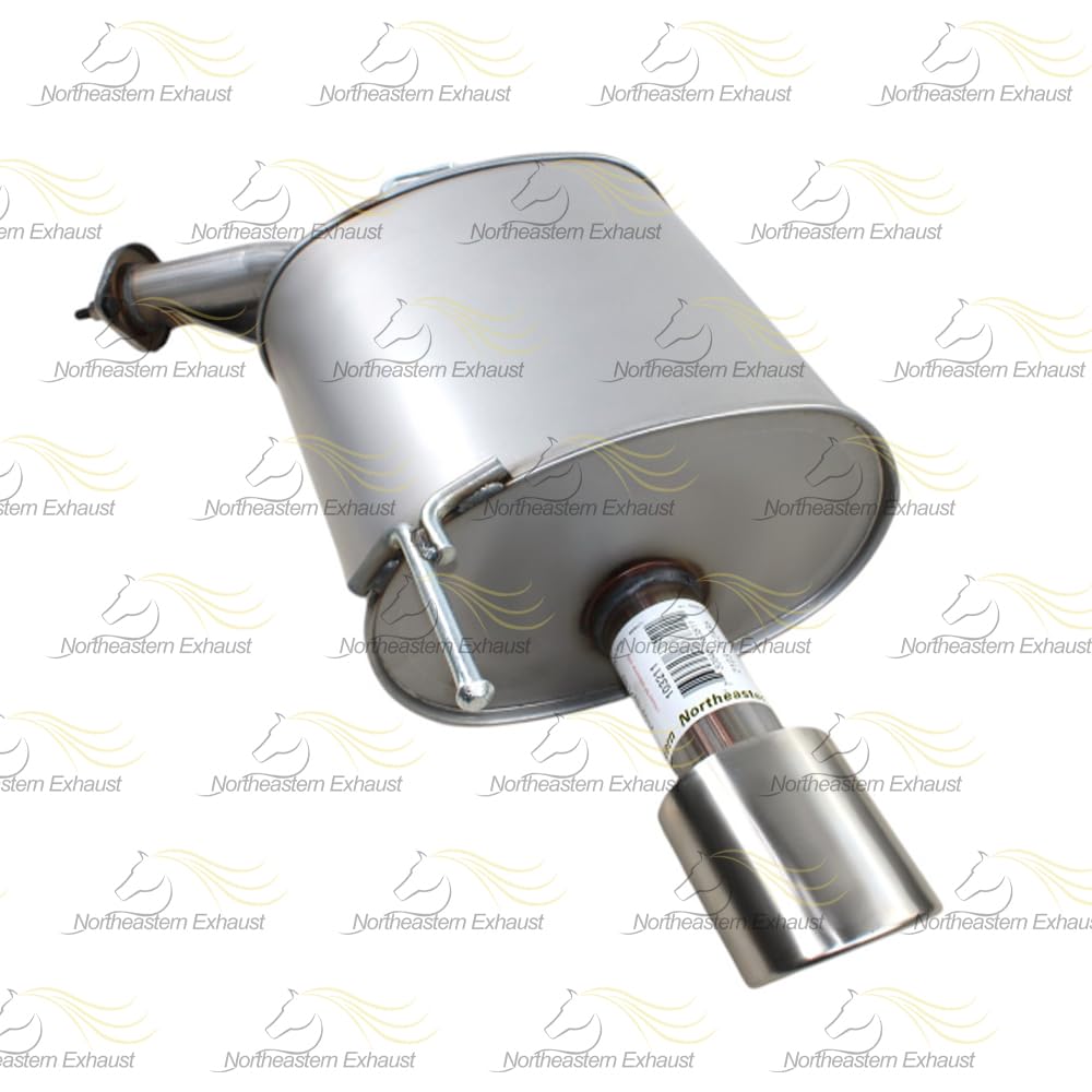 Resonator and Pair of Mufflers for 2011-2013 Infiniti M37 3.7L and M56 5.6L | 2014-2015 Q70 5.6L