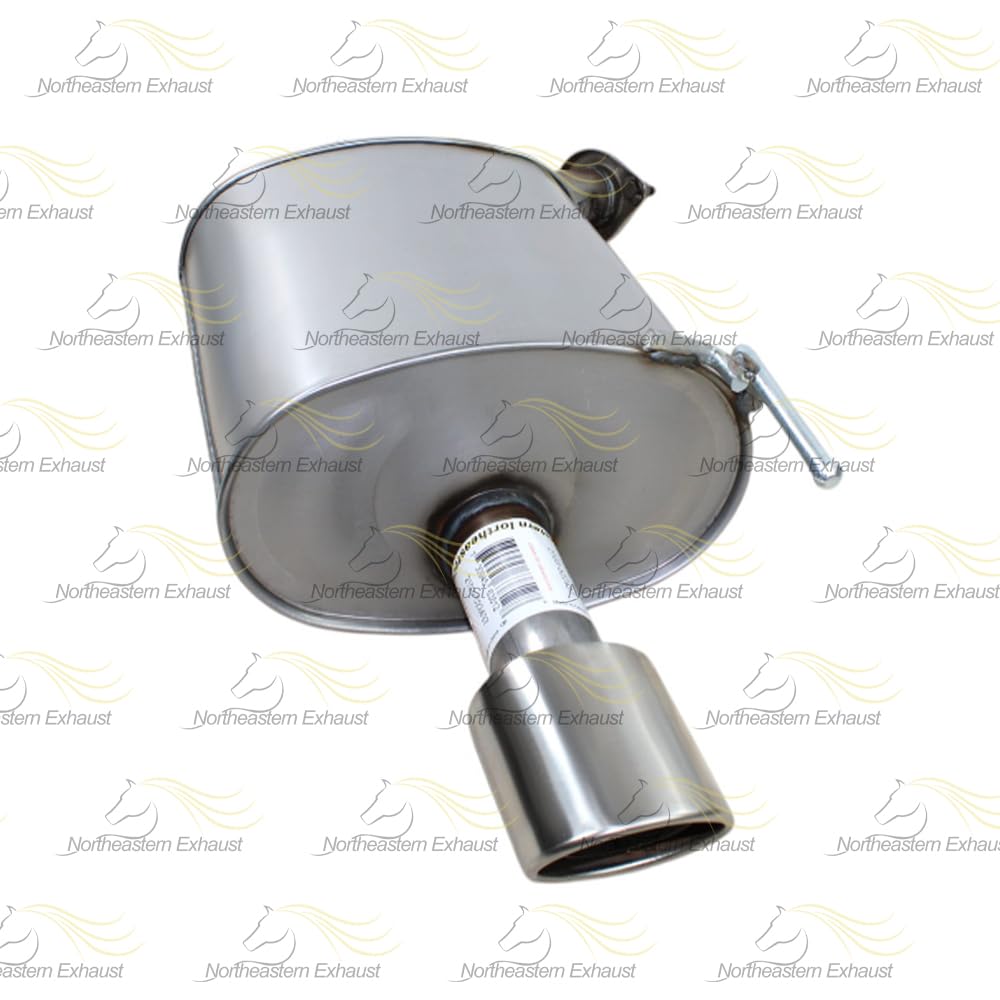 Resonator and Pair of Mufflers for 2011-2013 Infiniti M37 3.7L and M56 5.6L | 2014-2015 Q70 5.6L