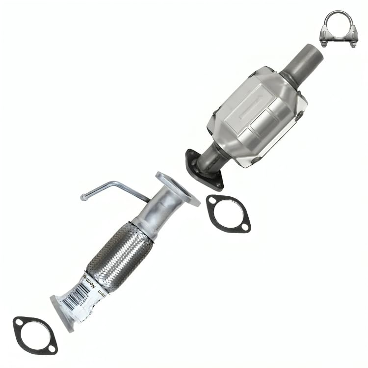 Northeastern Exhaust | Stainless Steel EPA-Approved Catalytic, Front Flex Pipe Compatible for 2014-2019 Kia Soul  1.6L | Free Gasket and Clamps Included | Automotive Replacement Part