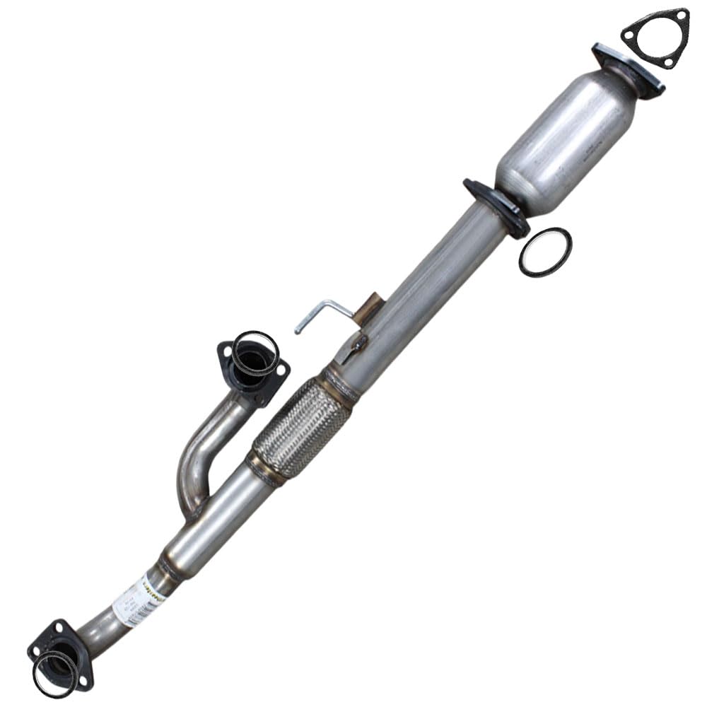 Rear Catalytic Converter Front Flex Exhaust Pipe for 2005-2008 Honda Pilot 3.5L | 2006-2008 Ridgeline 3.5L | 2003-2006 Acura MDX 3.5L