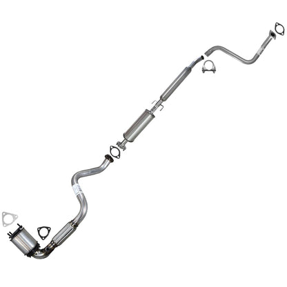 Northeastern Exhaust | Stainless Steel EPA-Approved Catalytic Converter Front Pipe Resonator Exhaust System Kit Compatible for 2004-2008 Chevrolet Aveo 1.6L | Free Gaskets and Clamp Included