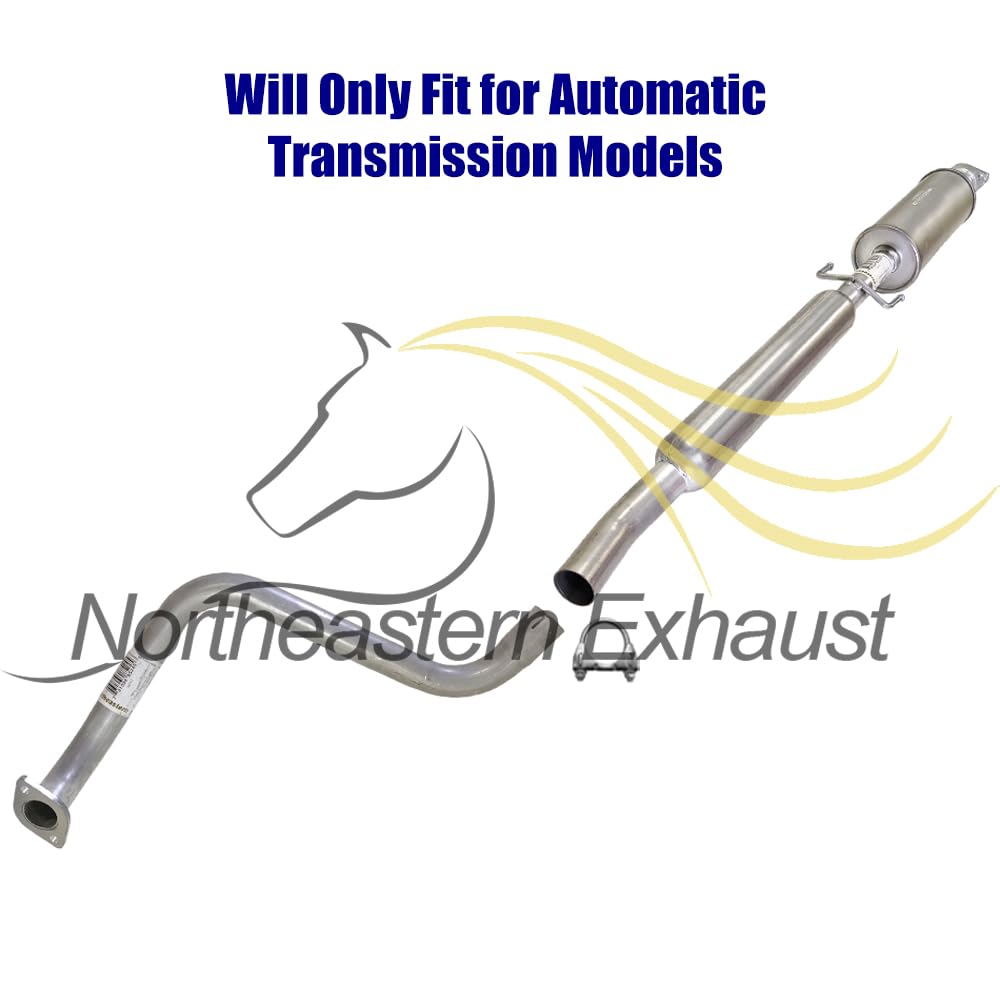 Northeastern Exhaust | Stainless Steel EPA-Approved Catalytic Converter Front Pipe Resonator Exhaust System Kit Compatible for 2004-2008 Chevrolet Aveo 1.6L | Free Gaskets and Clamp Included