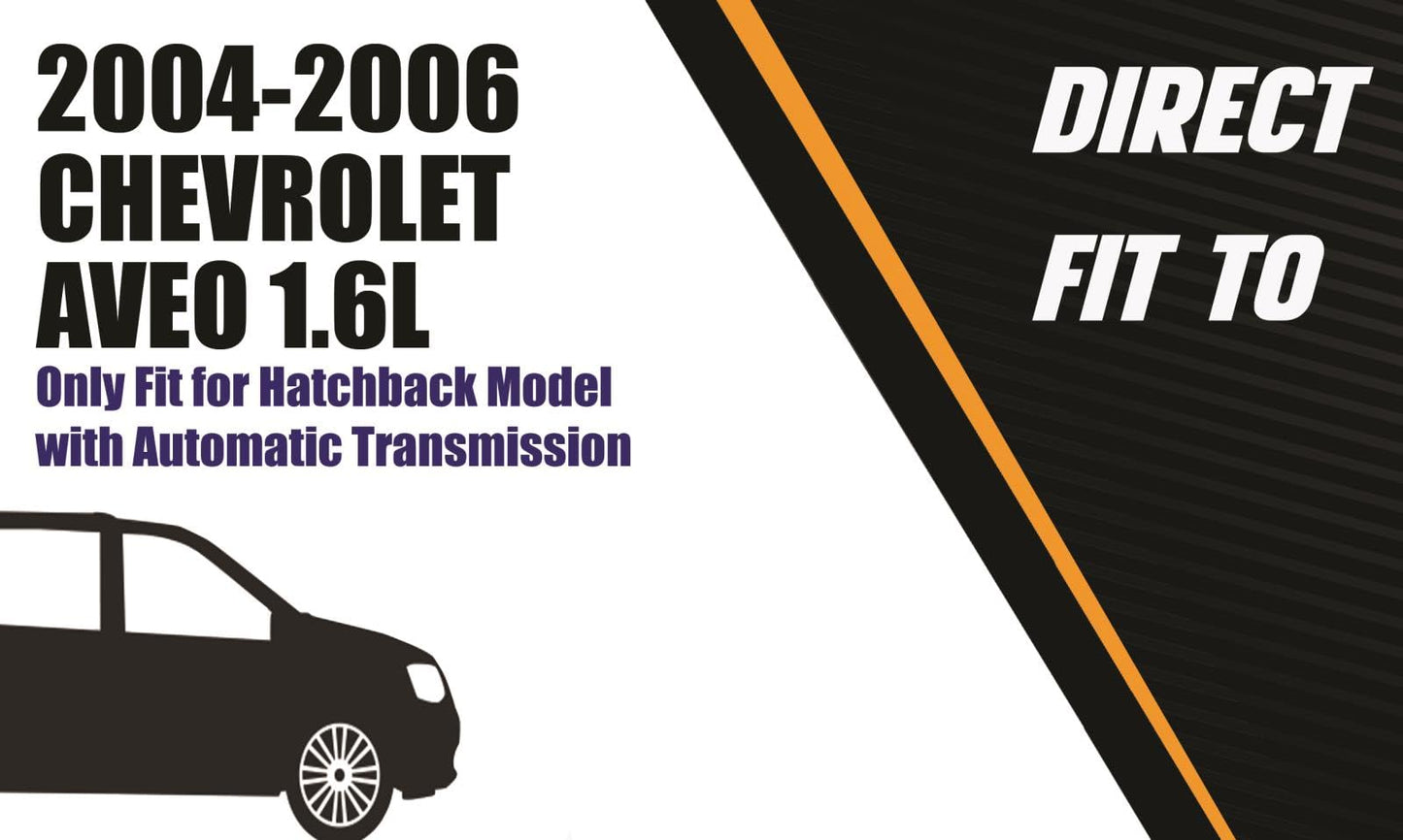 2004-2006 Chevrolet Aveo 1.6L Complete Exhaust System Kit