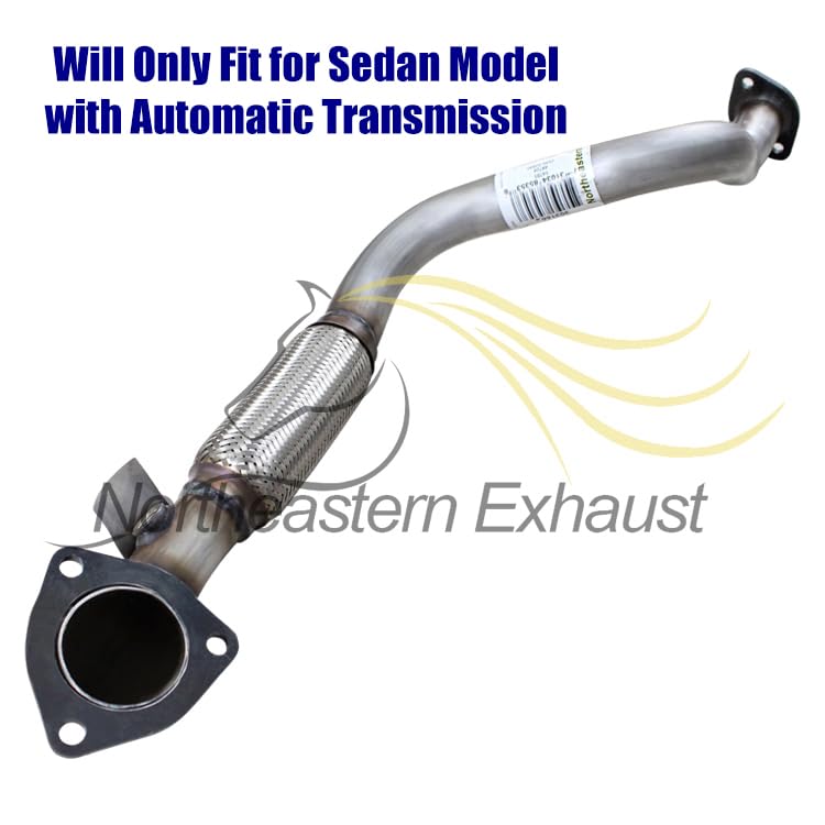 Northeastern Exhaust | Stainless Steel EPA-Approved Catalytic, Front Pipe, Resonator, Muffler Exhaust System Kit Compatible for 2004-2008 Chevrolet Aveo  1.6L | Free Gaskets and Clamp Included