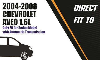 Northeastern Exhaust | Stainless Steel EPA-Approved Catalytic, Front Pipe, Resonator, Muffler Exhaust System Kit Compatible for 2004-2008 Chevrolet Aveo  1.6L | Free Gaskets and Clamp Included