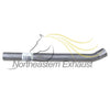 2009-2010 Volkswagen Routan 4.0L Resonator Pipe and Muffler Exhaust System Kit