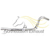 2007-2011 Jeep Wrangler 3.8L Exhaust Intermediate Pipe - For 2 Door