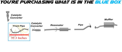 2015-2016 Honda CR-V 2.4L Front Exhaust Flex Pipe