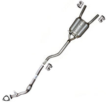 Northeastern Exhaust | Stainless Steel - Front Flex Pipe & Resonator Pipe Exhaust System Kit Compatible for 2005-2009 Audi A4 Quatro 2.0L| Free Gaskets and Sleeve Included | Automotive Replacement Part