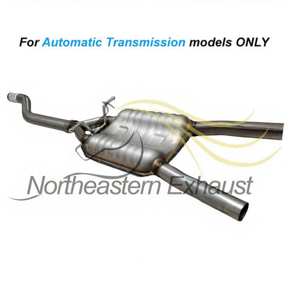 Northeastern Exhaust | Stainless Steel - Front Flex Pipe & Resonator Pipe Exhaust System Kit Compatible for 2005-2009 Audi A4 Quatro 2.0L| Free Gaskets and Sleeve Included | Automotive Replacement Part