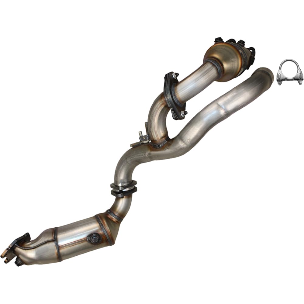 Pair of Catalytic Converter and Pipe for 2011-2014 Chrysler 200 | 2011-2016 Chrysler Town & Country 3.6L