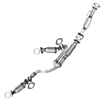 Catalytic Converters with Flex Y Pipe for 2009-2017 Buick Enclave/Chevrolet Traverse | 2009-2016 GMC Acadia | 2017 Acadia Limited | 2009-2010 Saturn Outlook | 3.6L