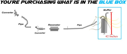 2015-2019 Chevrolet Trax 1.4L Exhaust Muffler