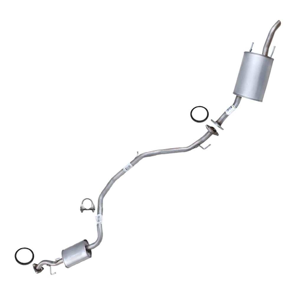 2010-2014 Honda Insight 1.3L Exhaust Resonator Pipe and Muffler