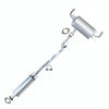 2008-2013 Nissan Altima 2.5/3.5L Exhaust Resonator Pipe and Muffler
