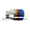 Stainless Steel Universal Exhaust Tips 2.5"ID / 4"OD / 5.5"Long