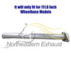Exhaust Pipe for 2004-2011 Ford Ranger 2.3L | 2005-2009 Mazda B2300 2.3L | 111.6 WB