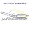 2015-2019 Ford Transit-150/250/350/350 HD 3.7L Exhaust Resonator Pipe