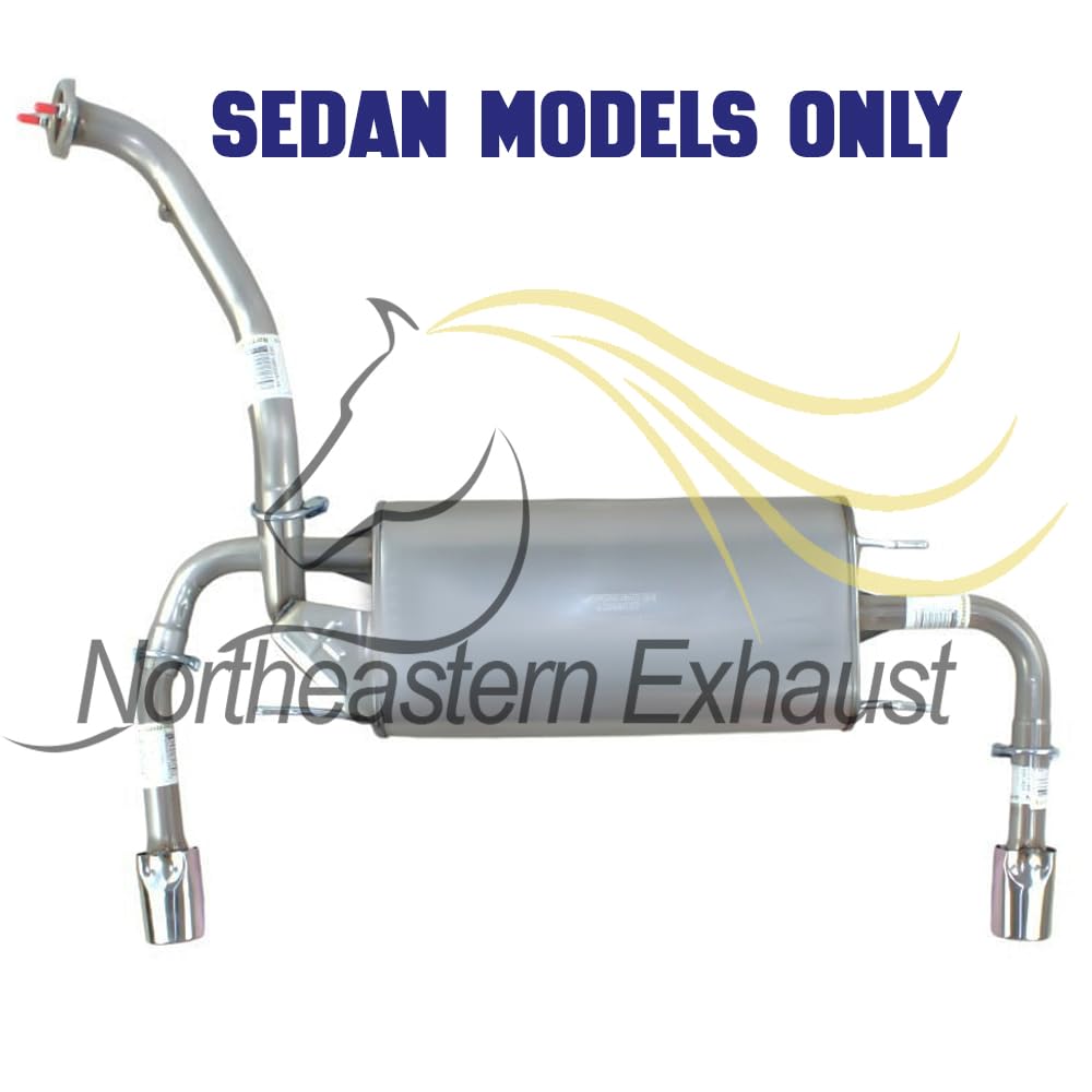 2010-2013 Mazda 3 2.5L Exhaust Muffler - SEDAN Models Only