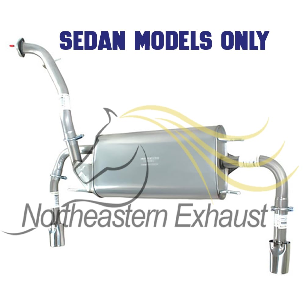 2010-2013 Mazda 3 2.5L Exhaust Muffler - SEDAN Models Only