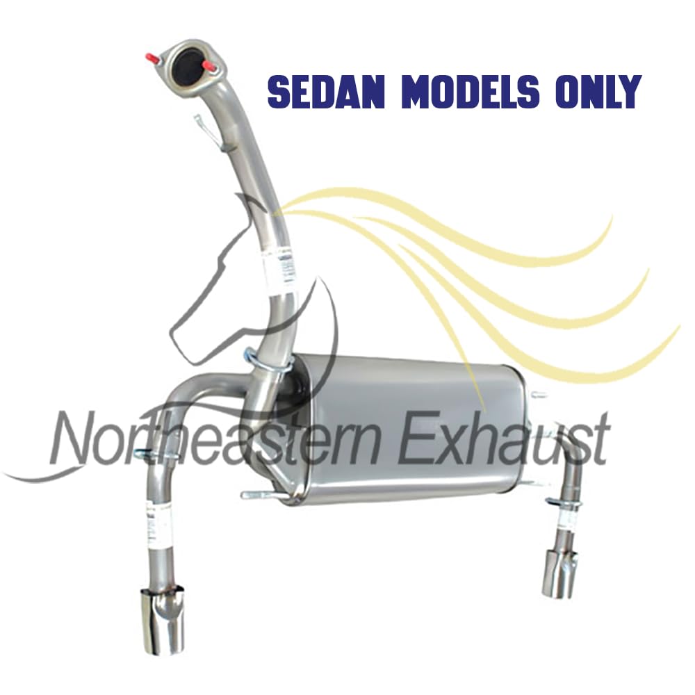 2010-2013 Mazda 3 2.5L Exhaust Muffler - SEDAN Models Only