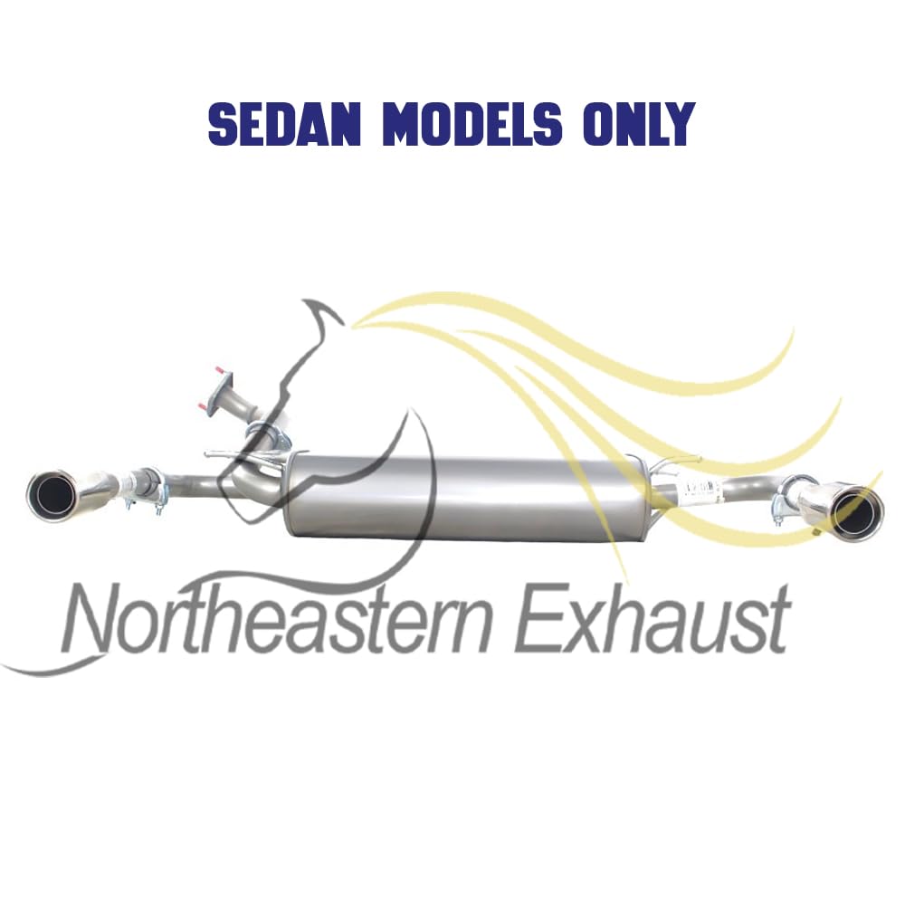2010-2013 Mazda 3 2.5L Exhaust Muffler - SEDAN Models Only