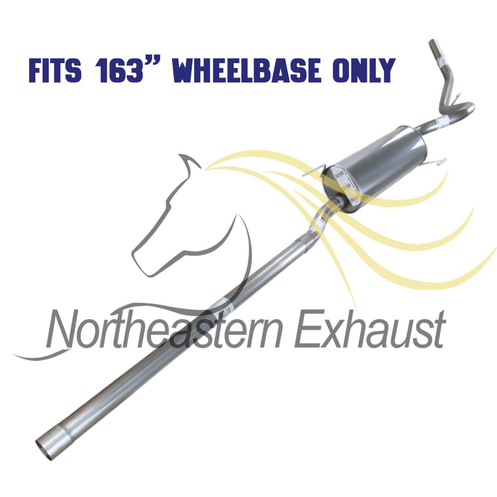 2004-2008 Ford F-150 4.6L Cat back Exhaust System Kit - 163" WB