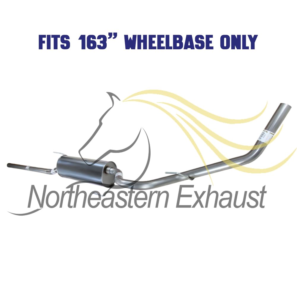 2004-2008 Ford F-150 4.6L Cat back Exhaust System Kit - 163" WB