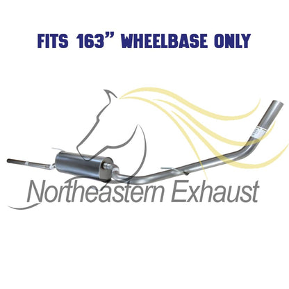 2004-2008 Ford F-150 4.6L Cat back Exhaust System Kit - 163" WB