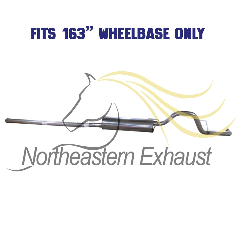 2004-2008 Ford F-150 4.6L Cat back Exhaust System Kit - 163" WB