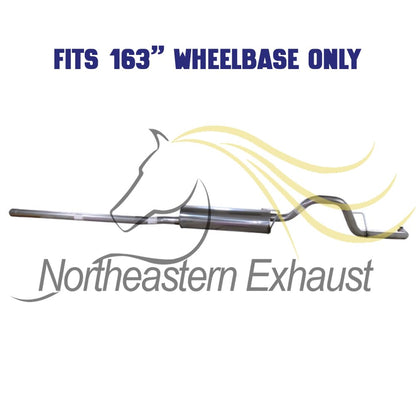 2004-2008 Ford F-150 4.6L Cat back Exhaust System Kit - 163" WB