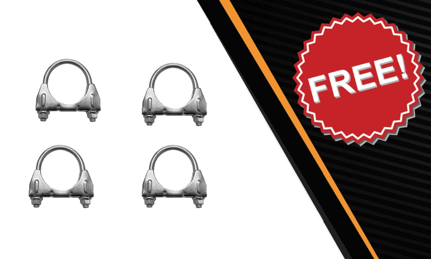 2004-2008 Ford F-150 4.6L Cat back Exhaust System Kit - 163" WB