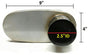 Universal Performance Muffler 2.5" Inch Inlet x 2.5" Inch Outlet x 24" Inch Long