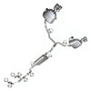 2013-2017 Chevrolet Traverse 3.6L Complete Exhaust System Kit
