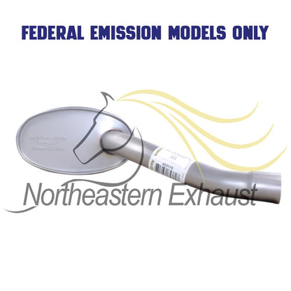 2011-2014 Hyundai Sonata 2.0L 2.4L Exhaust Pipe and Muffler