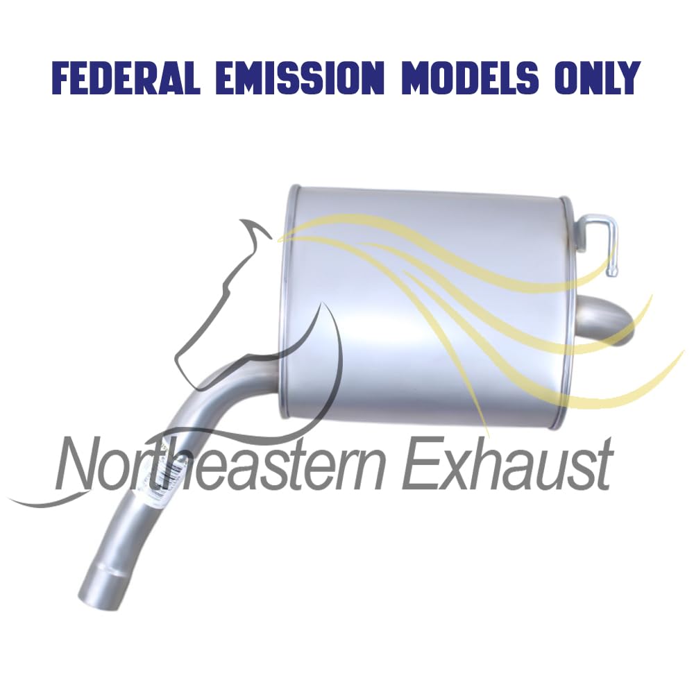 2011-2014 Hyundai Sonata 2.0L 2.4L Exhaust Pipe and Muffler