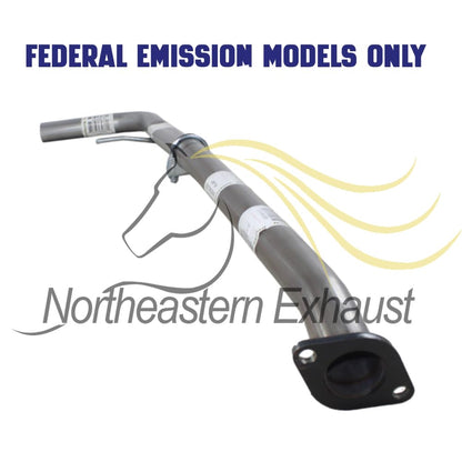 2011-2014 Hyundai Sonata 2.0L 2.4L Exhaust Pipe and Muffler