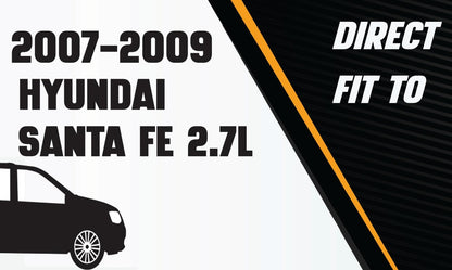 2007-2009 Hyundai Santa Fe 2.7L Exhaust Pipe - Front