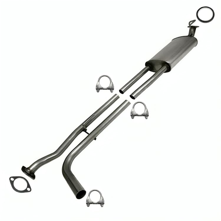 2007-2015 Nissan Titan 5.6L Exhaust Muffler Assembly | 139.8" Wheelbase only
