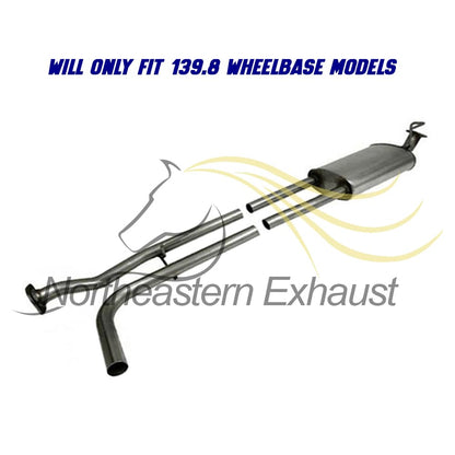 2007-2015 Nissan Titan 5.6L Exhaust Muffler Assembly | 139.8" Wheelbase only