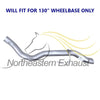 2015-2019 Ford Transit-150, Transit-250, Transit-350 3.7L | 130'' WB Exhaust Resonator Tail Pipe