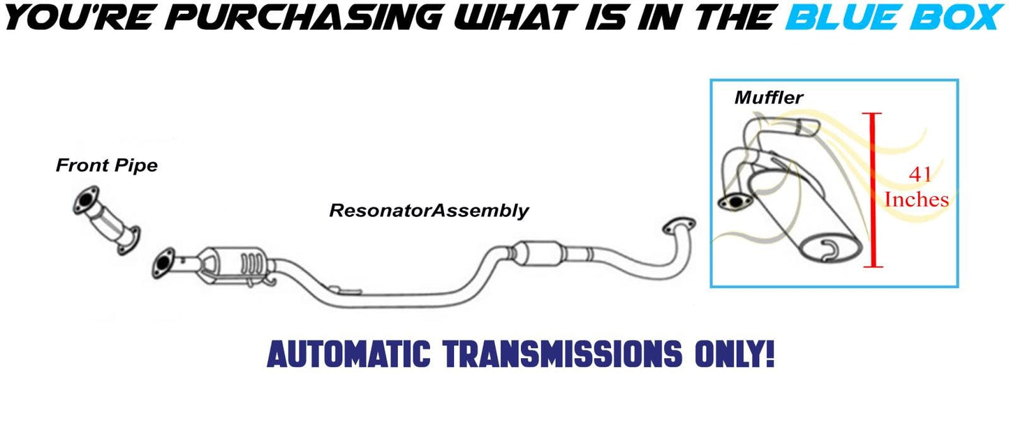 2011-2013 Mitsubishi Outlander Sport 2.0L | 2015-2019 Outlander Sport 2.4L | Exhaust Muffler