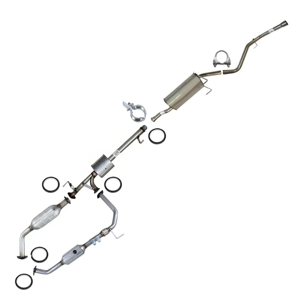 2005-2006 Toyota Tundra 4.7L Complete Exhaust System Kit