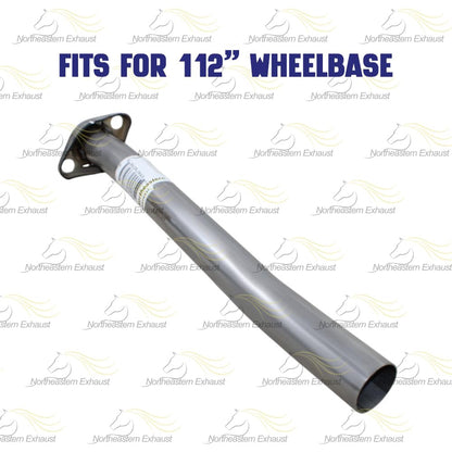 Exhaust Pipe for 2004-2007 Mazda B3000 3.0L | Ford Ranger 2004-2008 3.0L & 2004-2011 4.0L