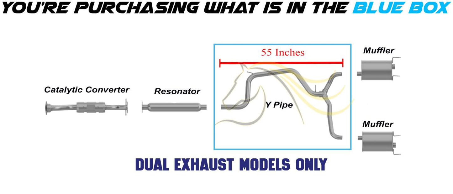 Exhaust Y Pipe for 2000-2002 Monte Carlo | 1997-2002 Grand Prix | 3.8L