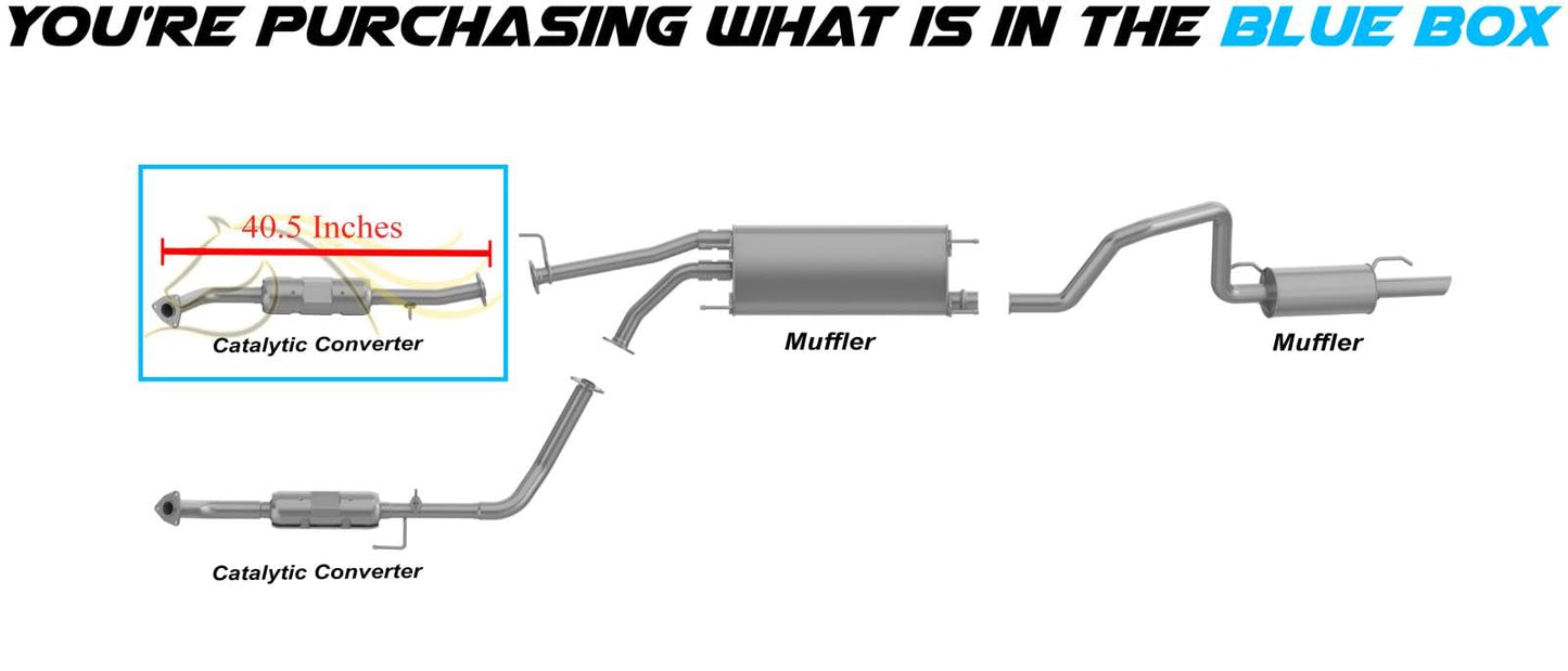 2005-2007 Toyota Sequoia 4.7L Catalytic Converter - EPA Approved | Passenger-Side