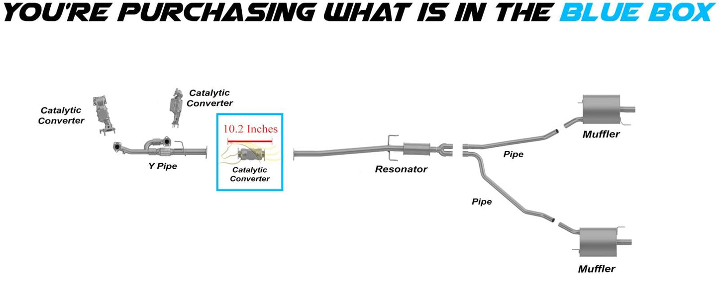 2008-2012 Accord/Accord Crosstour 3.5L Catalytic Converter - EPA Approved | Rear