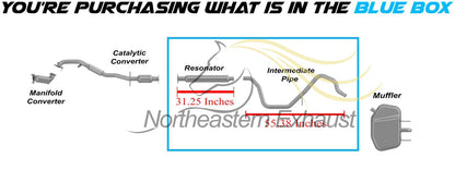 Resonator Pipe Assembly for 2016 Malibu Limited 2.5L | Malibu 2013-2014 2.4L & 2013-2015 2.5L