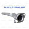 Exhaust Pipe for 2004-2007 Mazda B3000 3.0L | 2004-2009 B4000 4.0L